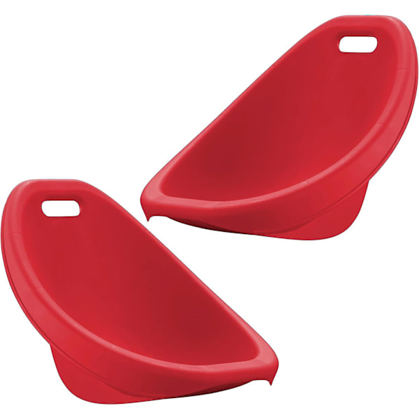 Pienet lapset (4 kpl, sininen), pinottava, kevyt ja kannettava, lukemiseen, pelaamiseen, TV:n katseluun, ulko- ja sisäkäyttöön, 50 lb Max Scoop Rocker Red 2
