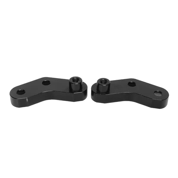 UTV Døråbner Kit Billet Aluminium Anodiseret Sort Dørstøddæmpere Udskiftning til Can-AM MAVERICK X3