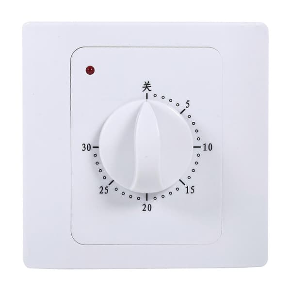 1 stk. AC 10A 30 min. elektrisk nedtælling digital tidsstik timer switch kontrolstik
