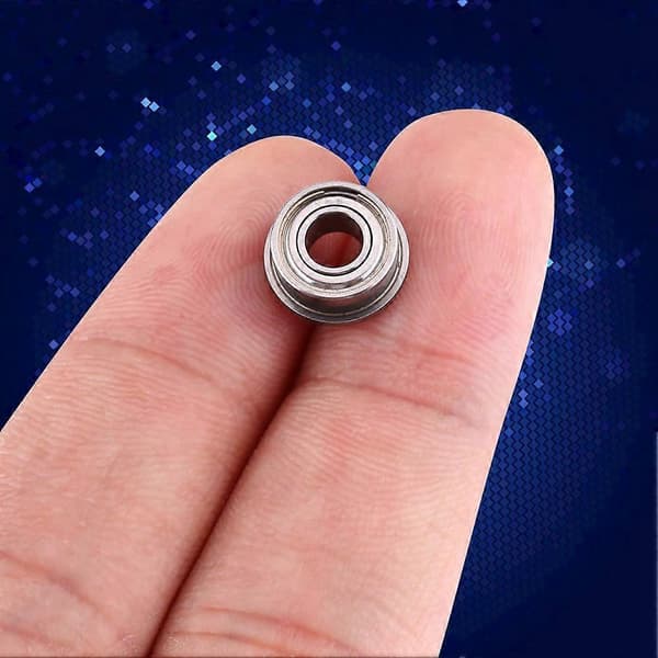 10 stk. F684ZZ Dobbelt afskærmede miniature flangekuglelejer 4x9x4mm til 3D-printermodel