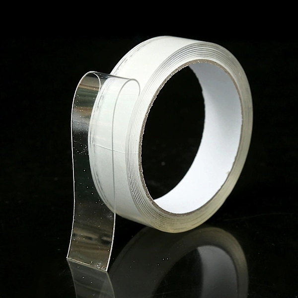Päivitä Nano Tape Bubble Kit, Kaksipuolinen Teippi Muovikupla, Elastinen Teippi Uusi 0.02cm*0.5cm*300cm