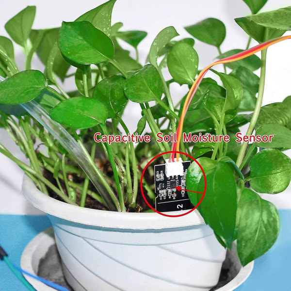 Diy Automatisk Vattning Bevattning Modul Kit System Jordfuktighetssensor Pumpar