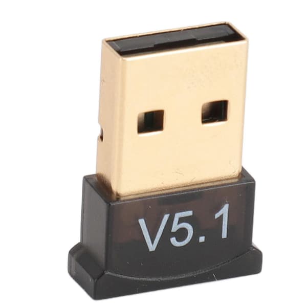 Bluetooth 5.1 -sovitin Nopea tiedonsiirto Kaksoistila HiFi-ääni USB Langaton Bluetooth-sovitin Windows 7 8 8.1 10 11