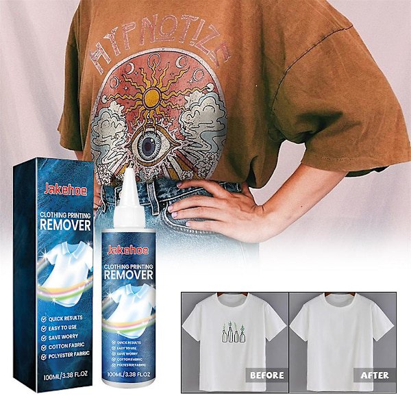 100 ml Tøjtryk Fjerner