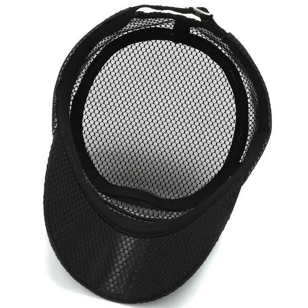 #Sommerhat til mænd Hurtigtørrende Hat Golfhat Flade Hat Åndbar Hat Justerbar Solhat til Cykling Vandreture Fiskeri Jagt#