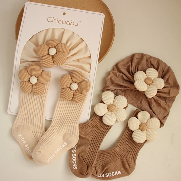 Pannband Turban BRUN TJOCK STYLE M BRUNT TJOCK STYLE qd Brown thick style M Brown thick style M