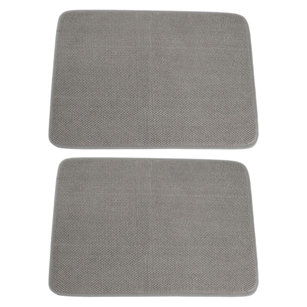 2st torkdyna Bra vattenabsorberande mikrofiber Snabbtorkande Lätt att rengöra Counter Drainer Pads Köksmaterial Kaesi Grey