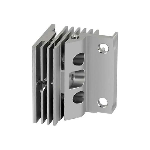 Til K1/K1 MAX Hot End Radiator Kit Metal Radiator til 3D Printer Tilbehør Radiator 5 stk