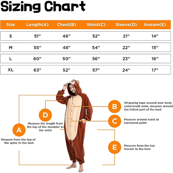 Unisex Vuxen Onesie Pyjamas Djur En Delig Halloween Kostym Julsovkläder Jumpsuit Monkey L