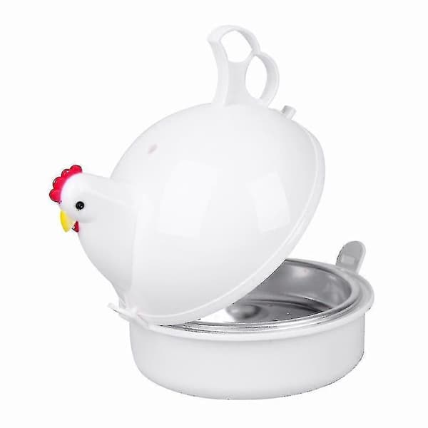Kyllingformet Elektrisk Mikrobølgeovn Eggkoker 4 Egg Kyllingformet Mikrobølgeovn Eggkoker Mikrobølgeovn Eggkoker 4 Egg