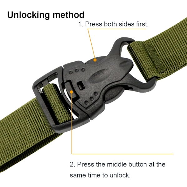 Nylon Resväskor Remmar med Snabbspänne Utility Remmar för Resor Packning Utomhussporter qd