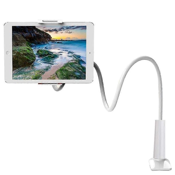 Tablet Stand Holder, Monteringsholder Clip Med Fleksibel Lang Arm