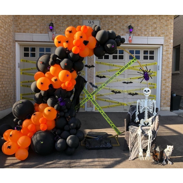 Orange ballonger Orange partyballonger 12 tum 50 st Halloween
