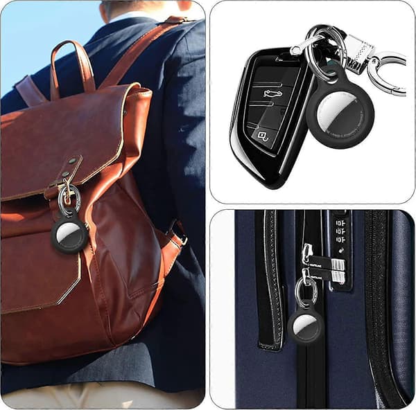 2-pack Present Nyckelring, Robust Plastfodral Kompatibelt Med Bluetooth