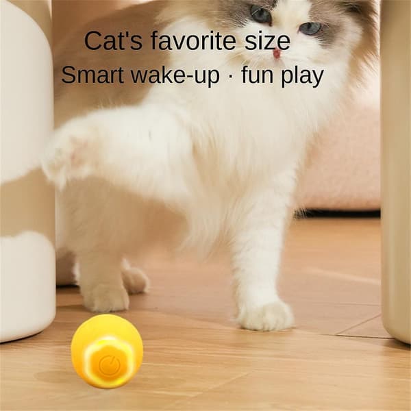 Power Ball 2.0 Cat Toy pink