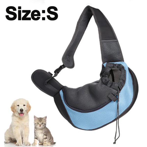 Hundväska, hundväska, kattbärväska, bärväska transportväska transportlåda för små hundar och katter - för att hålla ditt husdjur säkert och bekvämt