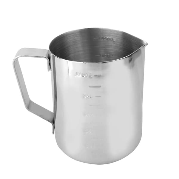 Smeltekanne for stearinlys i rustfritt stål, verktøy for å lage stearinlys (550 ml)