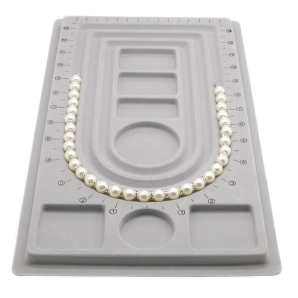 Armbånd Designplate Flocked Bead Board Armbånd Perle Smykker O