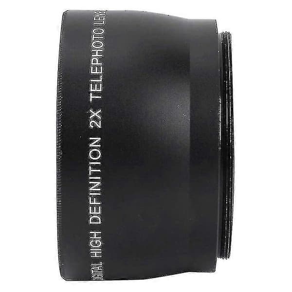 55mm 2X Teleobjektiv Telekonverter til 18-55mm