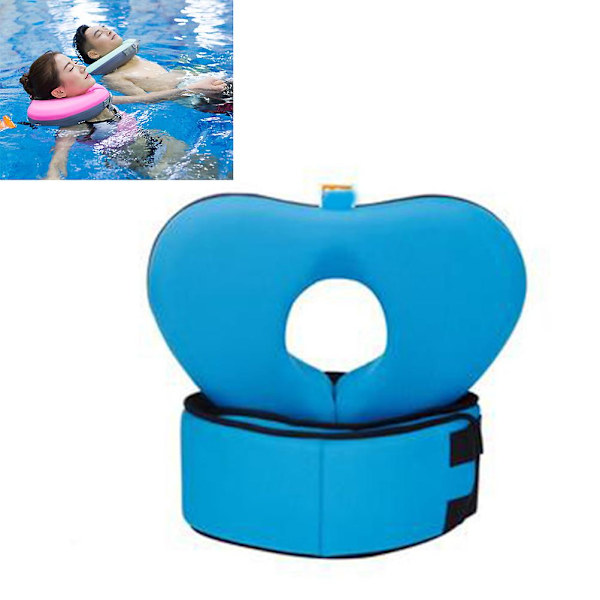 Simhalsring Set Simflotkrage Barn Vuxen Safty No Need Pump Blue L