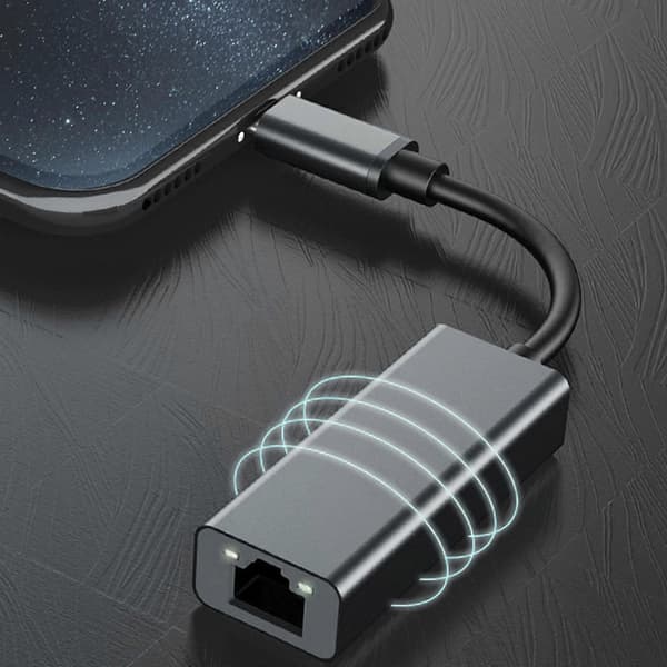 Usb C til Ethernet Adapter Usb Type C til Rj45 Ethernet Adapter Kabel (Ruipei)