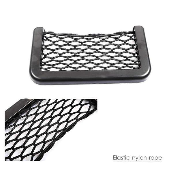 Bil Opbevaringspose Elastisk Fleksibelt Mesh Bag Bagagerum Opbevaringsorganisator Net SUV Auto Tilbehør