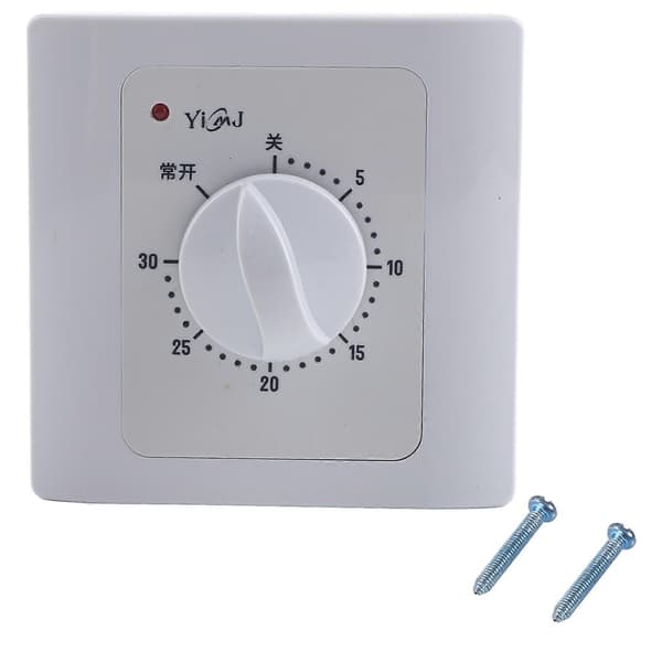 1 stk. AC 10A 30 min. elektrisk nedtælling digital tidsstik timer switch kontrolstik