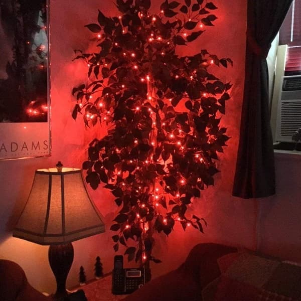 Batteridrivna Red Fairy Lights - 3M 30LEDs