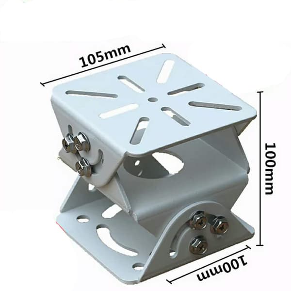 #WiTi Universal Beslag til Sikkerhedskamera 3-Akser Justerbart Solid Metal Base Connector Velegnet til Installation af CCTV Kameraer#