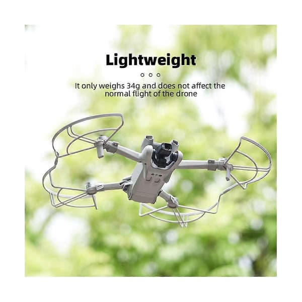 Propelbeskytter til Mini 3 /Mini 3 Pro Drone Quick Release Propelbeskyttelsesring Beskyttelsesbur Drone Tilbehør