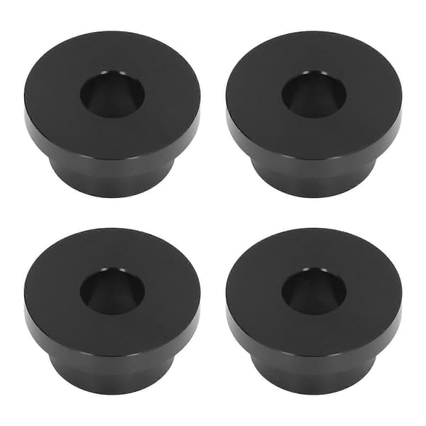4 stk. Billet styreforhøyerforing solid CNC T6 aluminiumslegering tilbehørssett for FXRBlack