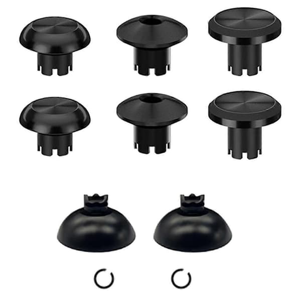 Thumbsticks til SWITCH PRO////EDGE Controller, Analog Stick Joystick Thumbstick Sort