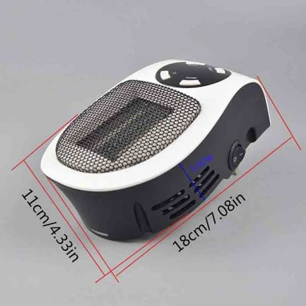 Mini Electric Radiator, Powerful 500W Radiator with Adjustable Power [RONg]