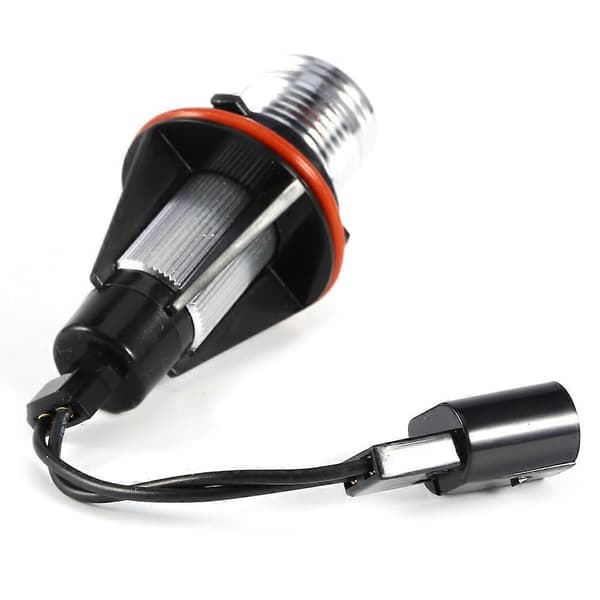 2st 5w vita LED \"angel eyes\" halo ringljuslampor för BMW E39 E60 E53 E63 E66 strålkastare