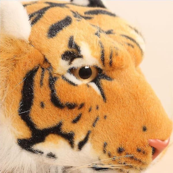 Tigerplysdyr til børn, blødt og realistisk