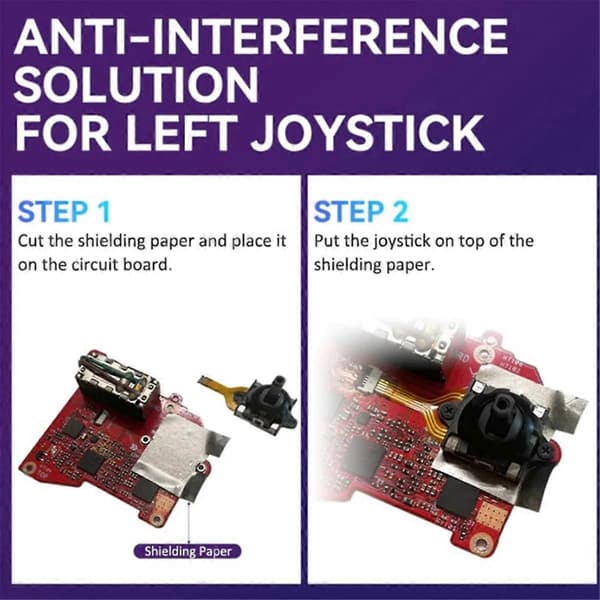 2-pack för ROG Ally Joystick Replacement Hall Joystick för ROG Ally Gaming Handheld Reparationstillbehör [RONg]