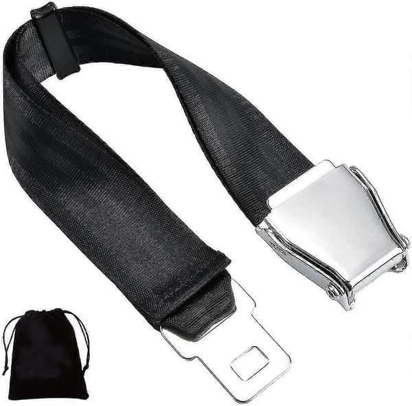 Seleforlænger til fly E4-certificeret, justerbar fra 15,2 cm til 81,3 cm
