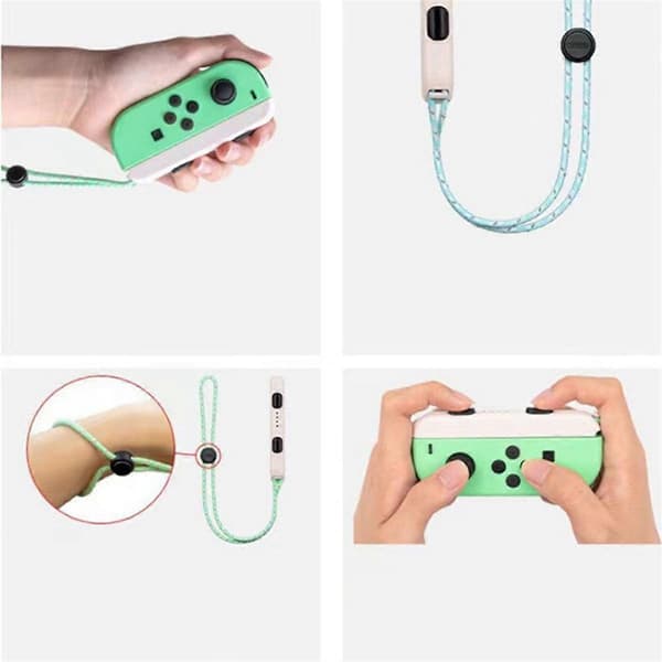 Håndledsrem til Switch Joycon - 2-pak snorudskiftningstilbehør til controllere [RONg]