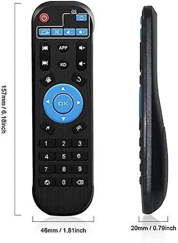 Android Tv Box T9/t95/t95 Max/t95 Max+/q Plus Box Erstatningsfjernbetjening