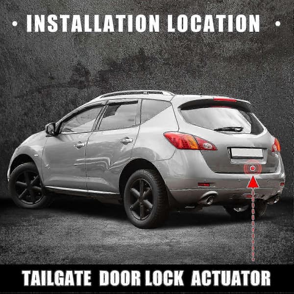 Leaf Versa Rogue Murano Bakluke Bagasjerom Lås Aktuator Lås 90502-CA00C 90502-EN00A [RONg]