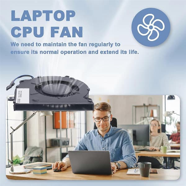 Til HP Pavilion 15-CS 15-CS000 15-CS0003CA 15-CS0025CL Bærbar CPU-blæser til bærbar computer med diskret grafik L [RONg]