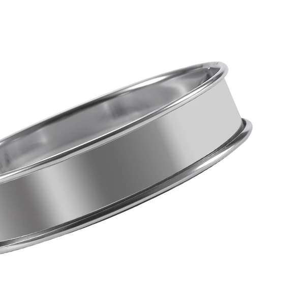 Rustfrit stål kageform 6 stk. Non-stick muffinringe Crumpet ringform
