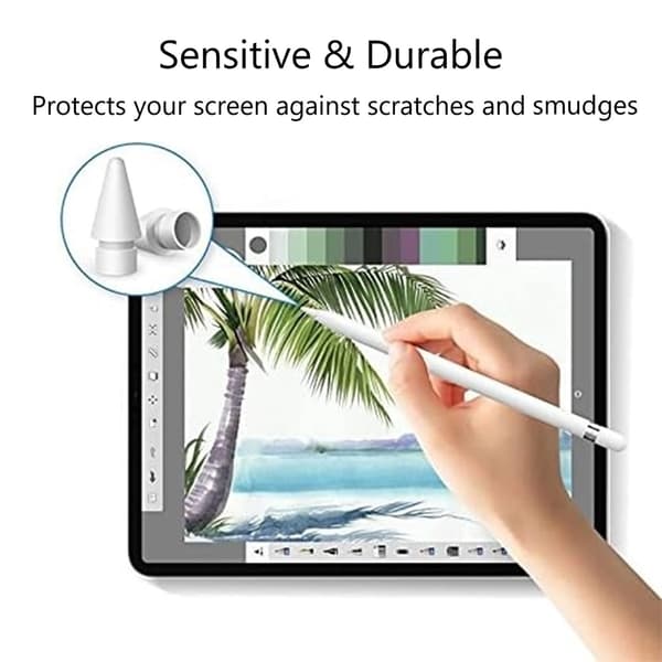 Vaihtokärki Apple Pencil 1/2 Gen – 4 kärkeä Apple Pencils -kynille [RONg]