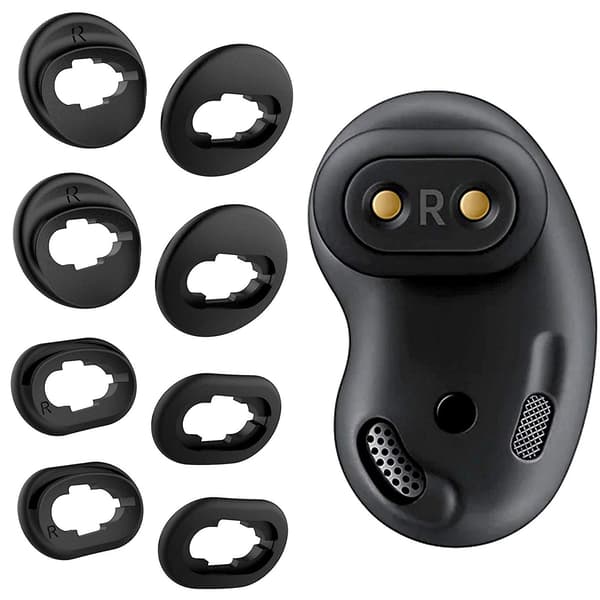 Til Samsung Galaxy Buds Live Bluetooth Headset Vaskbare Ørepropper Øretelefonhylster[RONg]