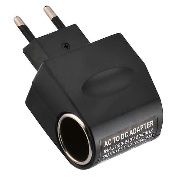 Bilomformer strømadapter, 220V til 12V strømtransformator stikkontaktomformer adapter sigarettenneradapter [RONg]