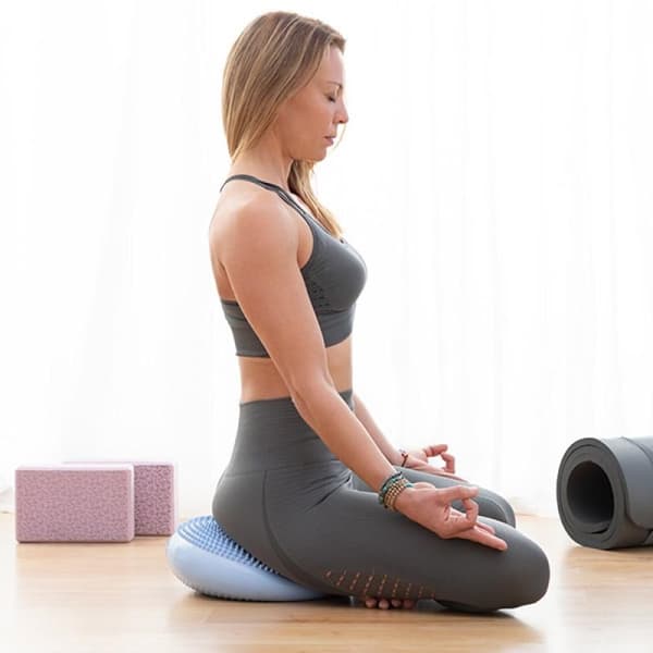 Oppustelig Balancepude med Pumpe
