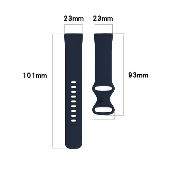 Farverigt armbånd til Fitbit Versa 3 urrem Blødt armbånd Correa til Fitbit Sense Versa3 urrem tilbehør Da[RONg]