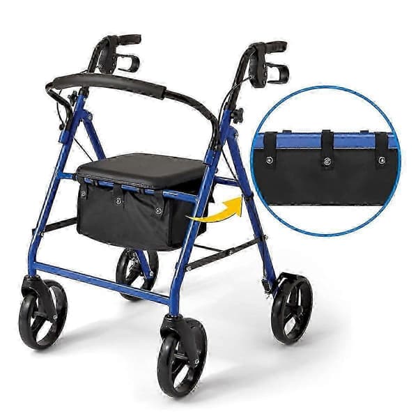 Holdbar Rollator Taske til Firehjulet Rollator - Nem Installation [RONg]