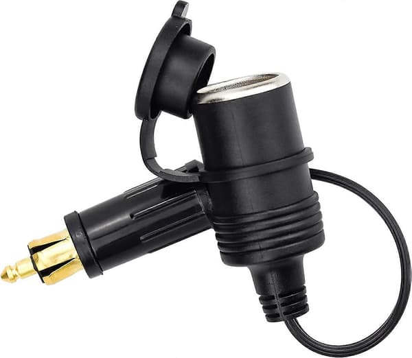 12v-24v hella(din) til standard sigarettenneruttak, hella(din) til adapter, sigarettenneradapter