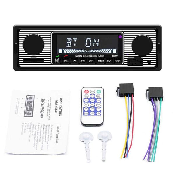 Bluetooth-autostereot MP3-soitin FM-Aux-tulolla ja SD/USB-liitännällä